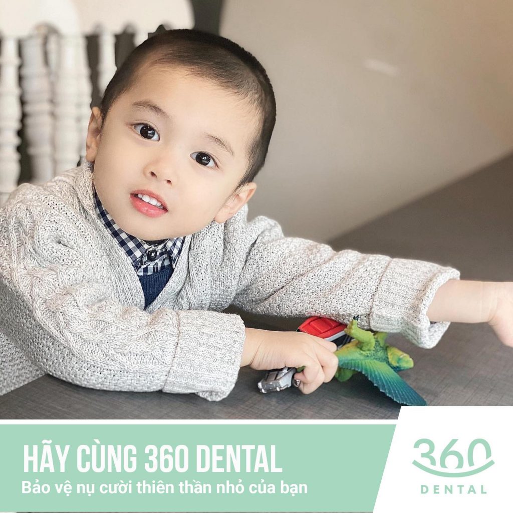 chữa răng trẻ em tại nha khoa 360 Dental